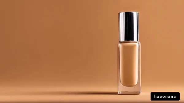ファンデーションのボトル