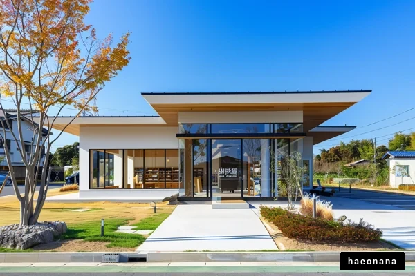 現代的な建物の風景