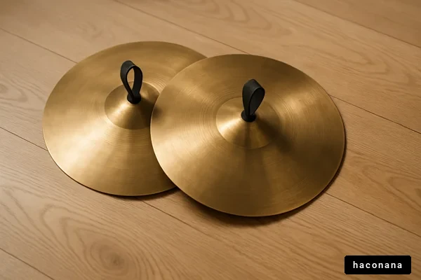 シンバルの美しいデザイン