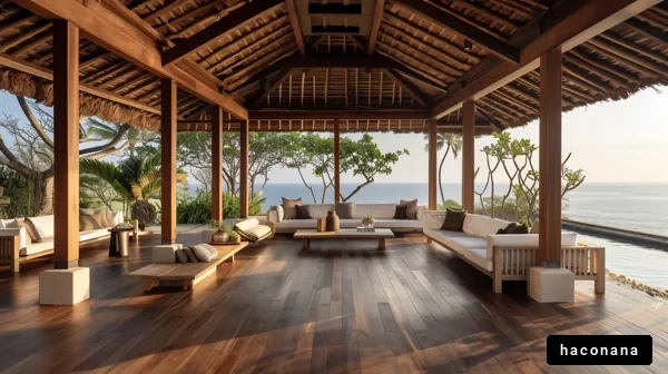 海辺のリラックス空間