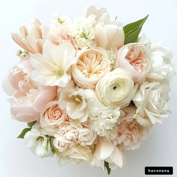 優雅な花束のアレンジ