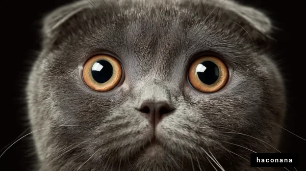 感情豊かな猫の顔