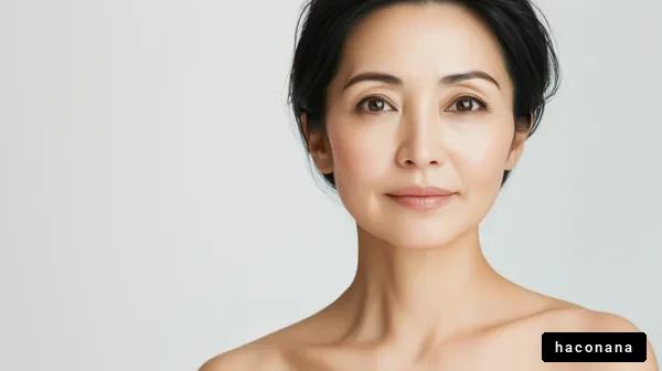 シンプルな美しさを持つ女性