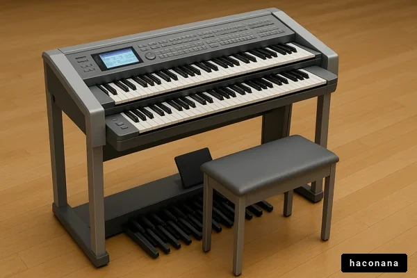 エレクトーンのリビング風景
