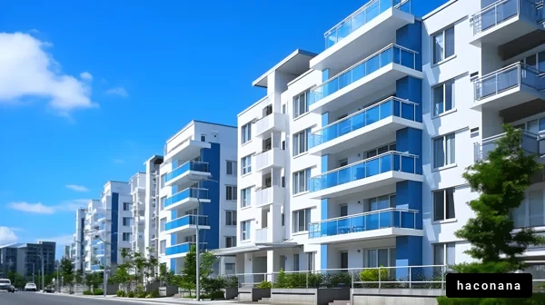 現代的なマンションの外観