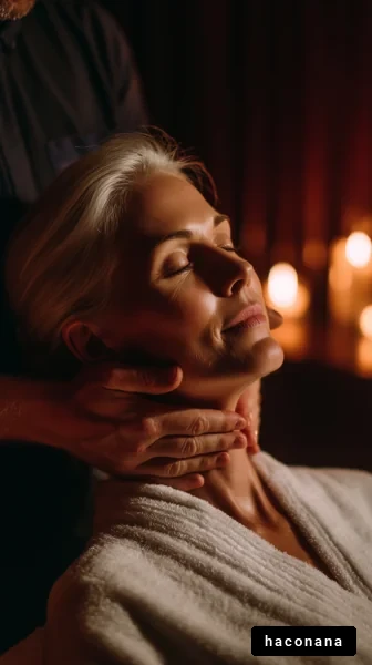 リラクゼーションマッサージシーン