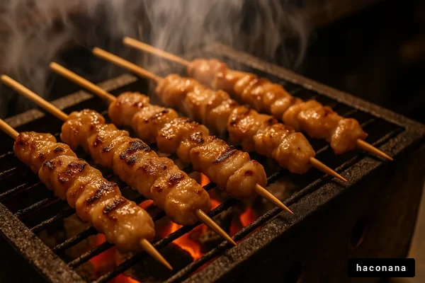 美味しい焼き鳥の焼き