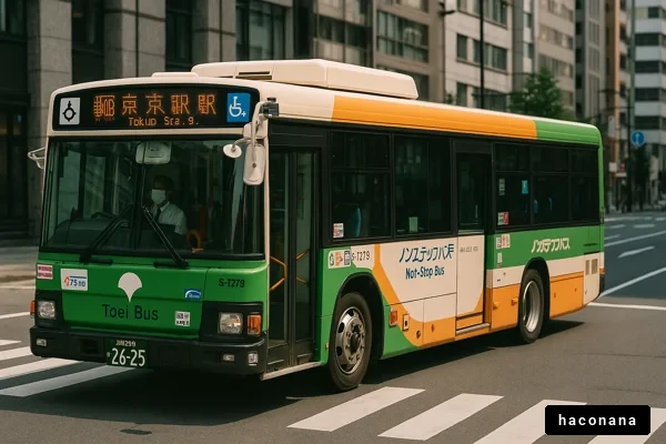東京のバス風景
