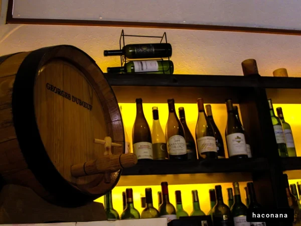 ワインセラーの風景