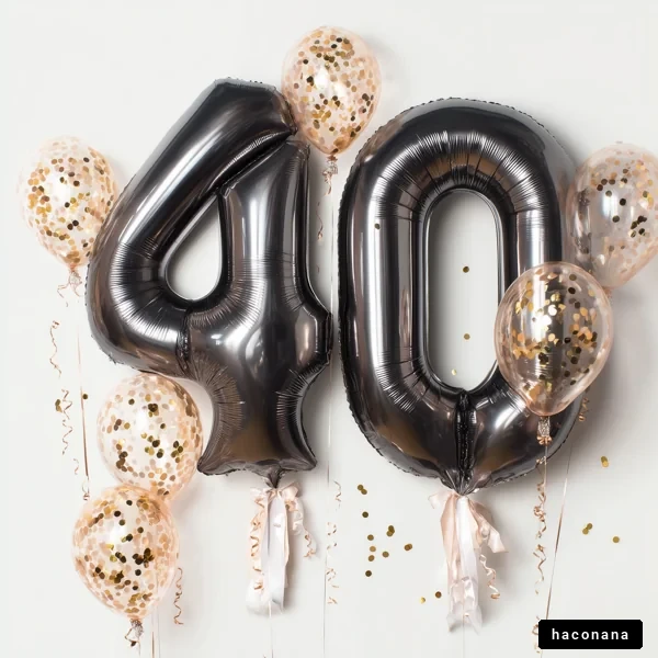 40歳の誕生日祝い