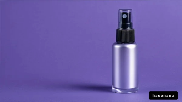 紫色のスプレーボトル