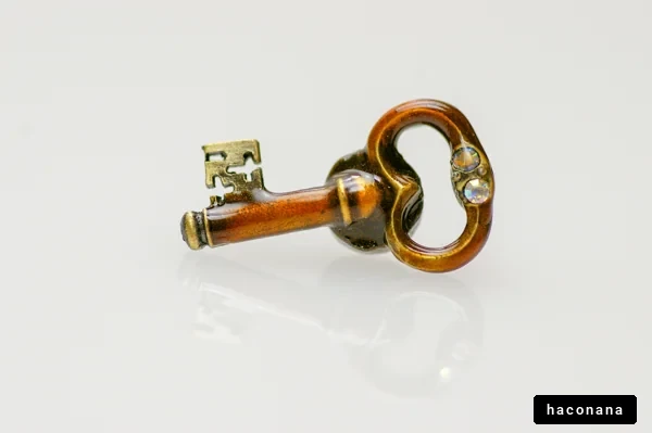 美しいアンティークの鍵