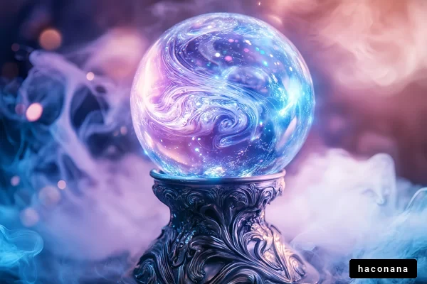 美しい魔法の水晶球