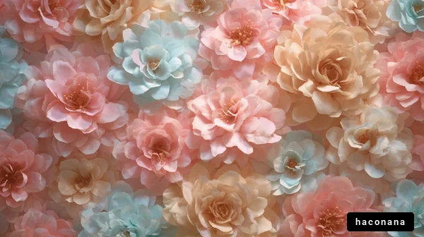 華やかな花の装飾