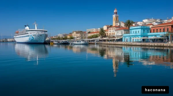 港町の美しい風景