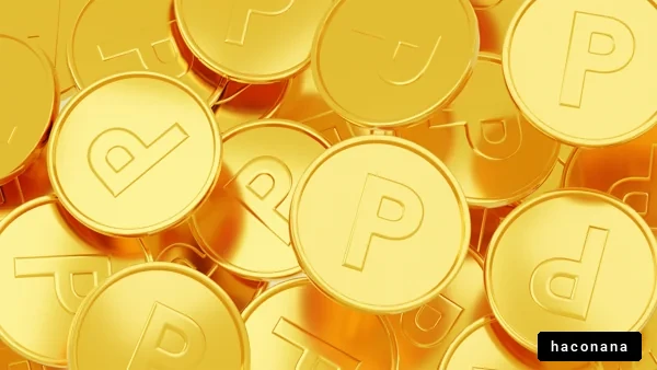 金色のコインたち