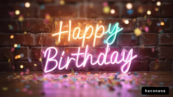 バースデーのお祝い