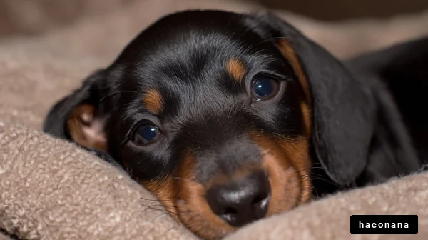 かわいい子犬のアップ
