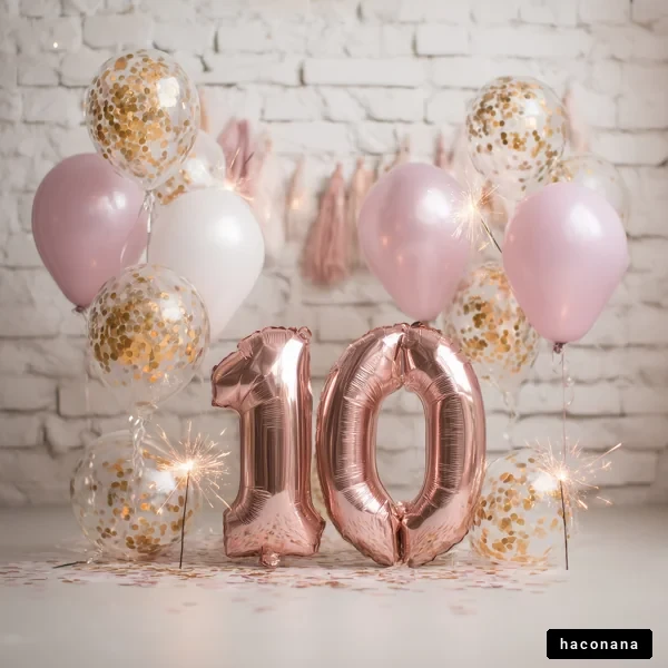 華やかな誕生日パーティー