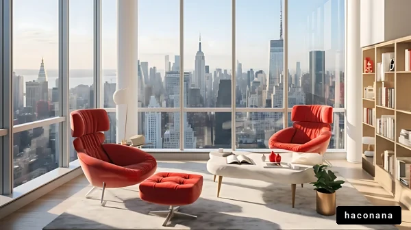 現代的な会話スペース