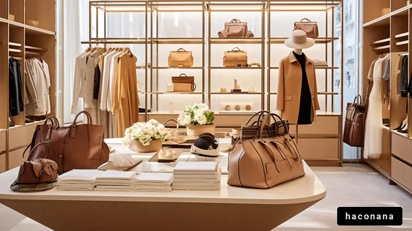 洗練されたファッションストア