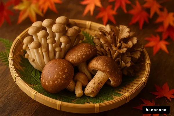 秋の美味しいきのこたち