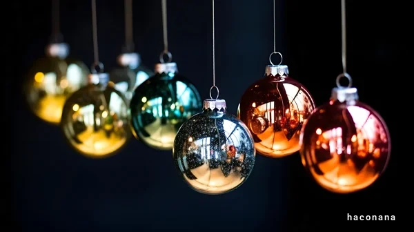 クリスマスのオーナメント