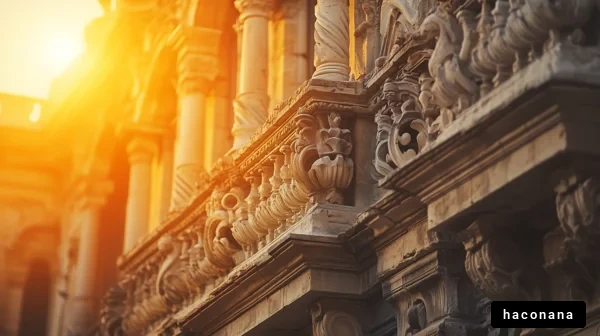 歴史的な建物の装飾