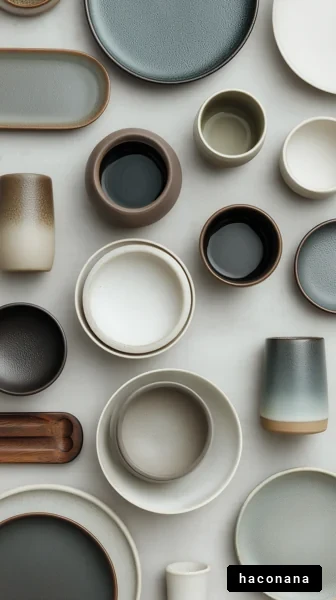 美しい食器のテーブルセッティング