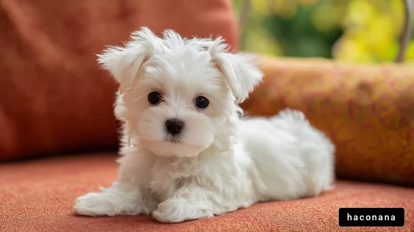 可愛い子犬のポートレート