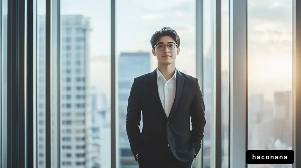 オフィスでのビジネスマン