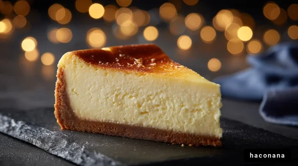 クリーミーなチーズケーキ