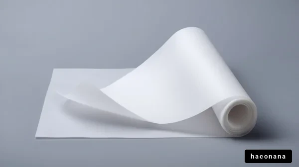 白い紙のロール