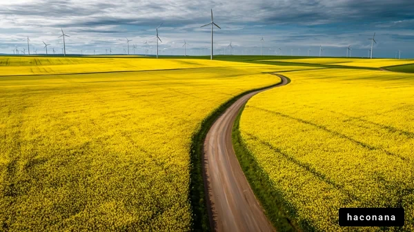 風力発電のある風景
