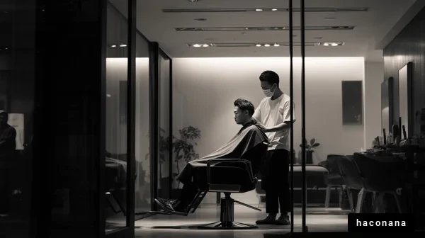 バーバーショップでのひととき