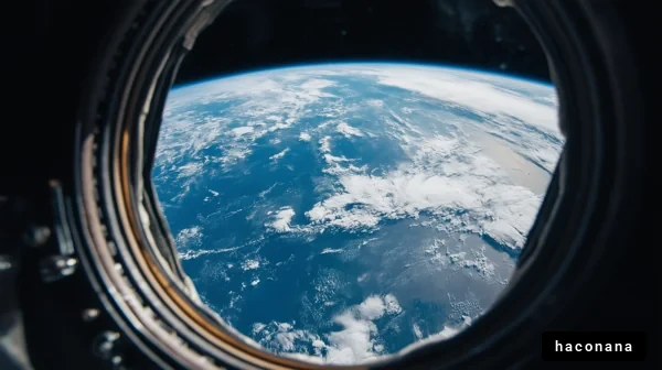 宇宙からの地球の眺め