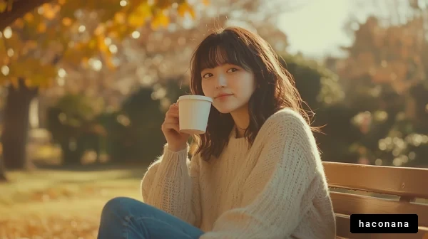 秋のカフェタイム