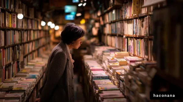 静かな書店での読書