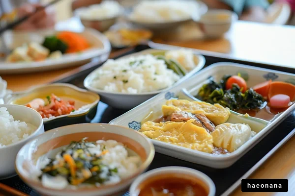 和食の盛り合わせ