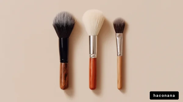 メイク用ブラシの集合