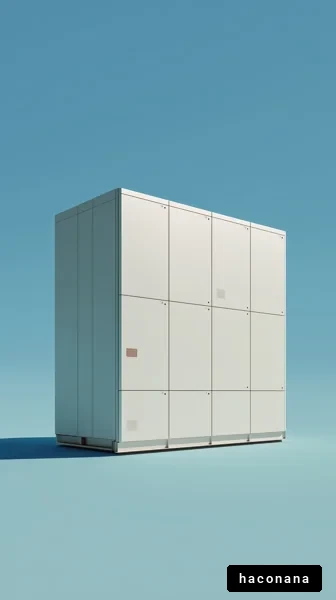 近未来的な蓄電箱