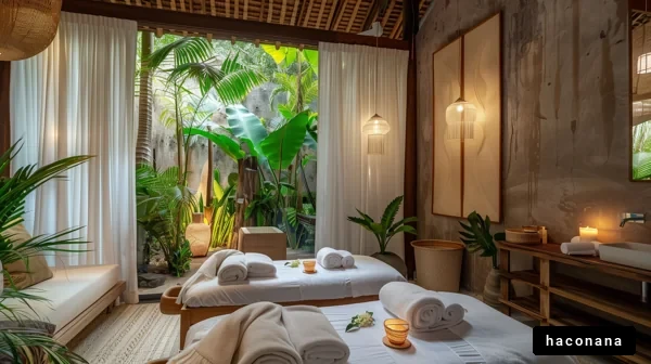 リラクゼーションスパの空間