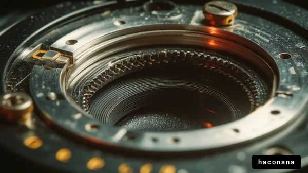 カメラレンズの内部構造