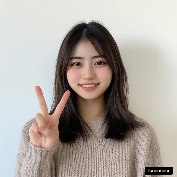 楽しそうな笑顔の女性