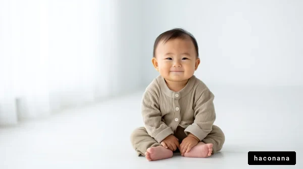 赤ちゃんの笑顔と遊び心