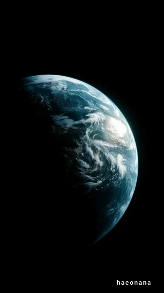 美しい宇宙の地球