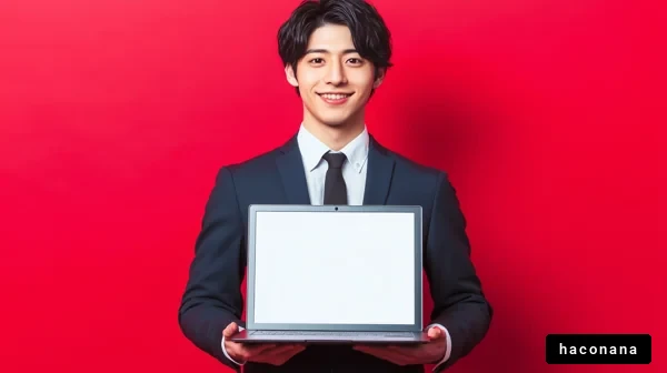 ビジネスマンのスマイル