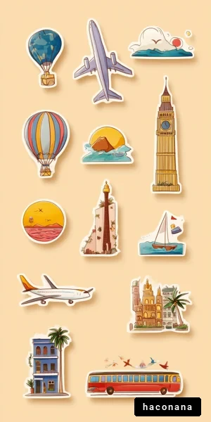 旅行の楽しさを表現