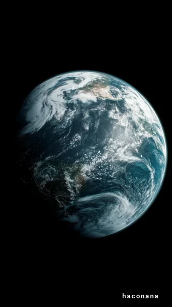 青い惑星、地球の姿