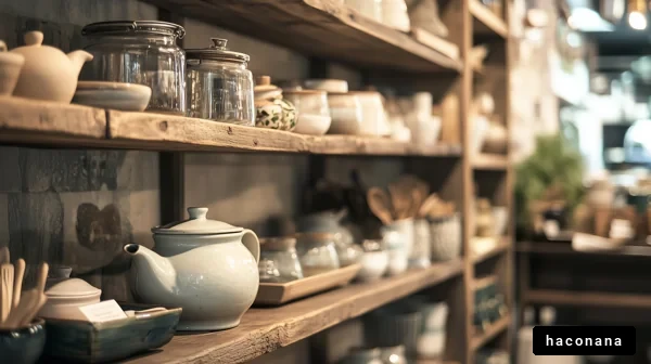 心温まる食器の棚